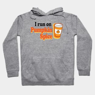 I Run on Pumpkin Spice Retro Hoodie